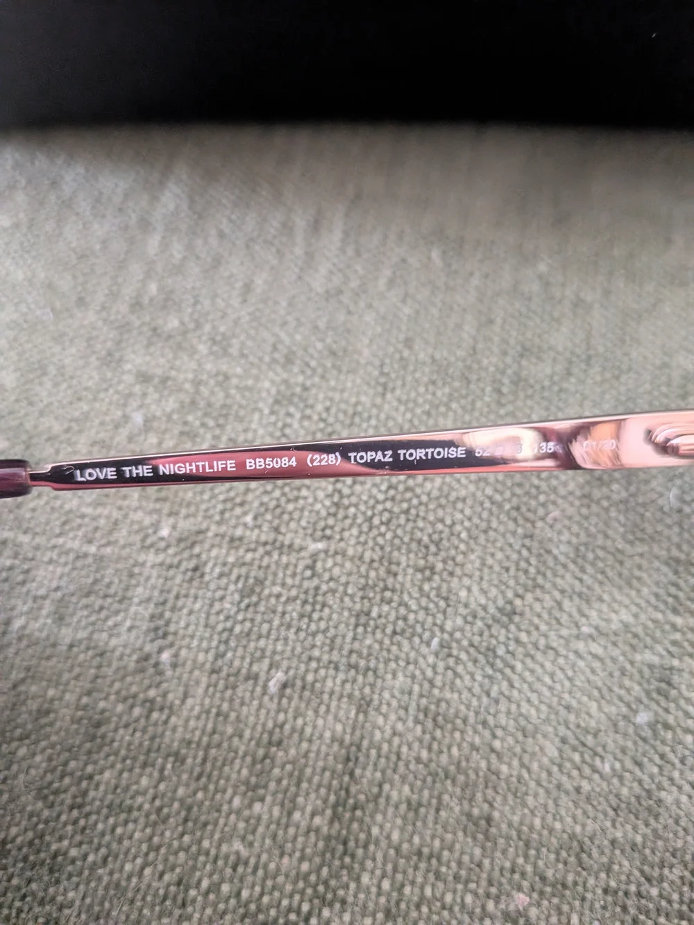 Bebe Eyeglasses, LOVE THE NIGHTLIFE BB5084, 52-15-135, Topaz Tortoise W Case
